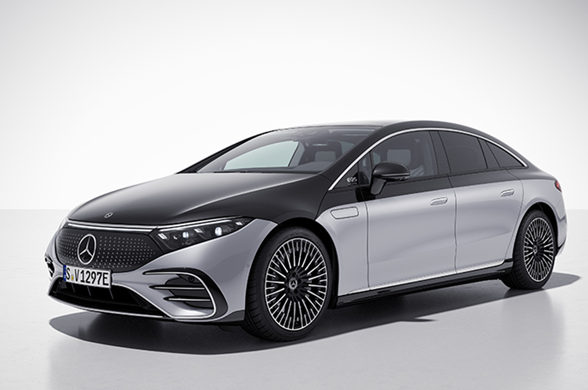 Mercedes EQS exterior front 