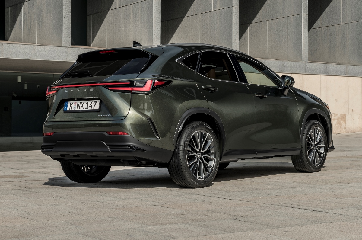 2022 Lexus NX 350h exterior rear