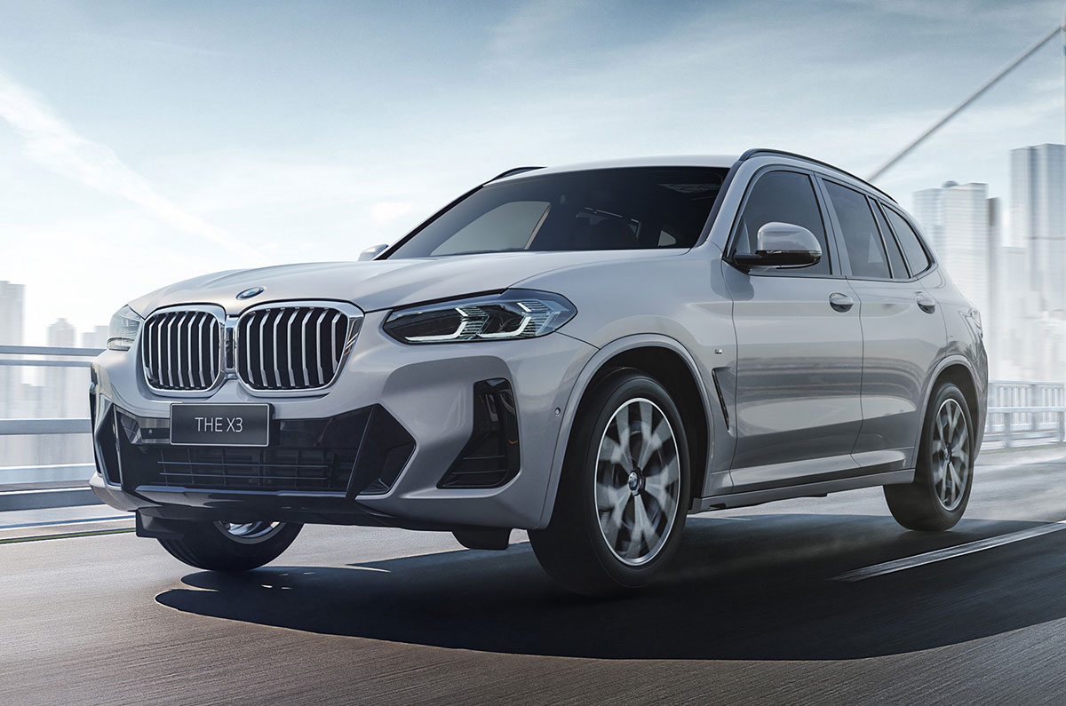 2022 BMW X3 facelift