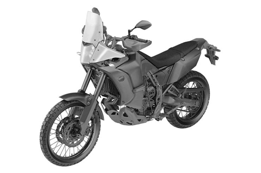 Yamaha Tenere 700 Raid patent image