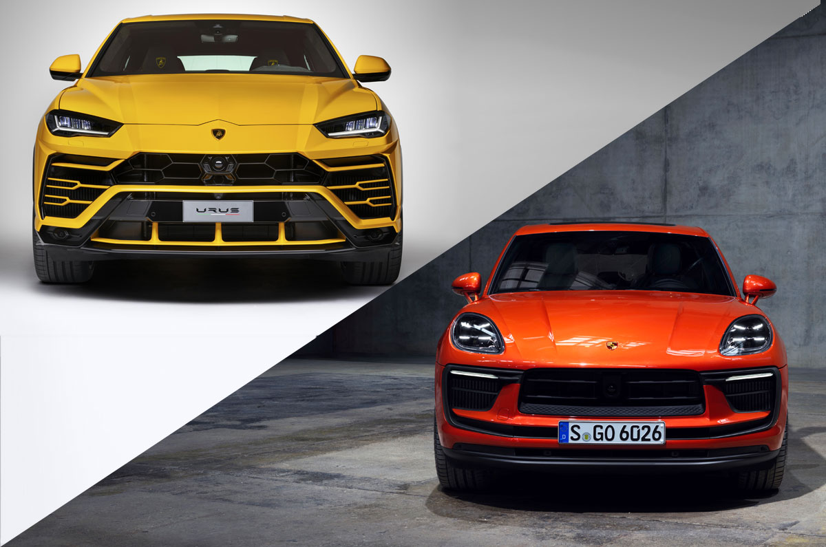 Lamborghini Urus, Porsche Macan