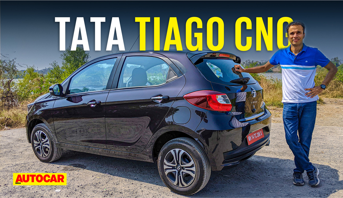 2022 Tata Tiago CNG video review by Autocar India - Introduction ...