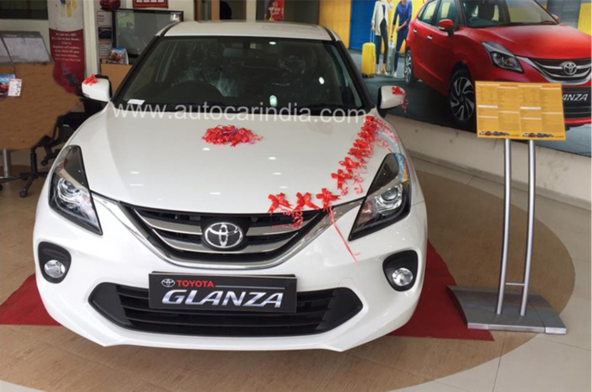 Toyota Glanza front 