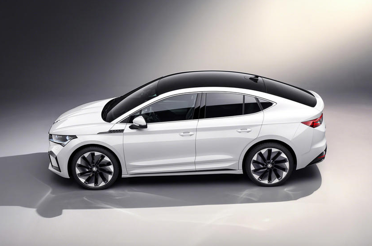Skoda Enyaq Coupe iV side profile