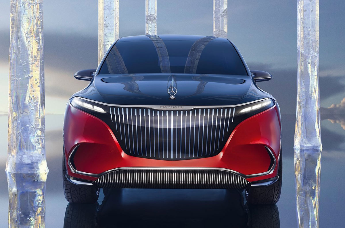 Mercedes-Maybach Concept EQS SUV for representation purpose.