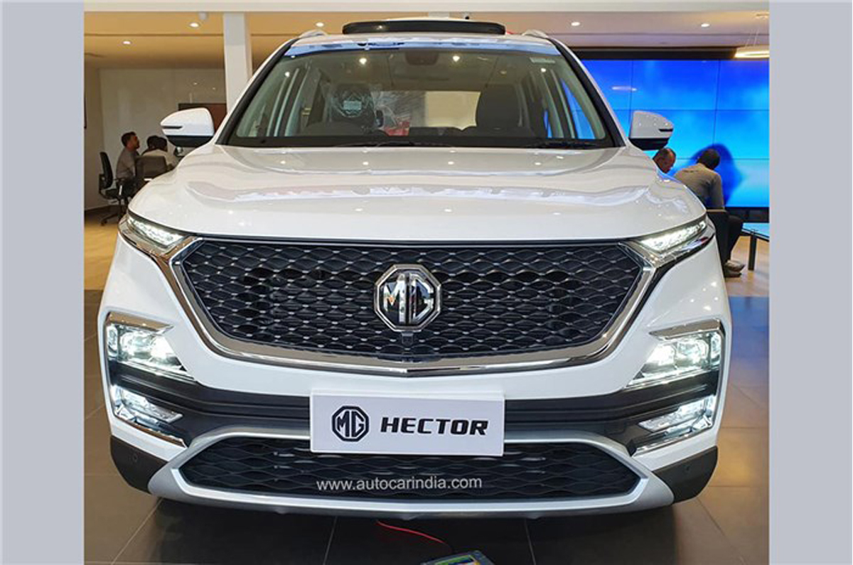 MG Hector front 