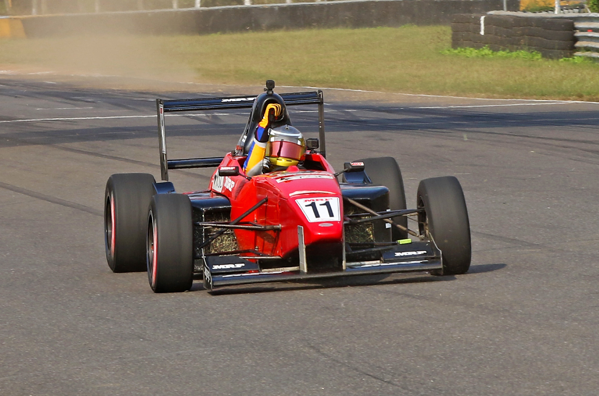 2021 MRF F1600 champion Shahan Ali Mohsin 