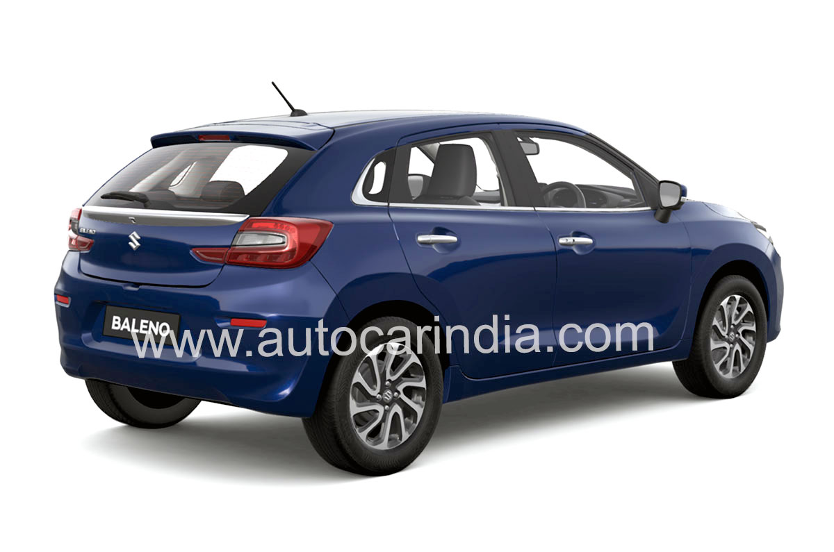 2022 Maruti Suzuki Baleno rear