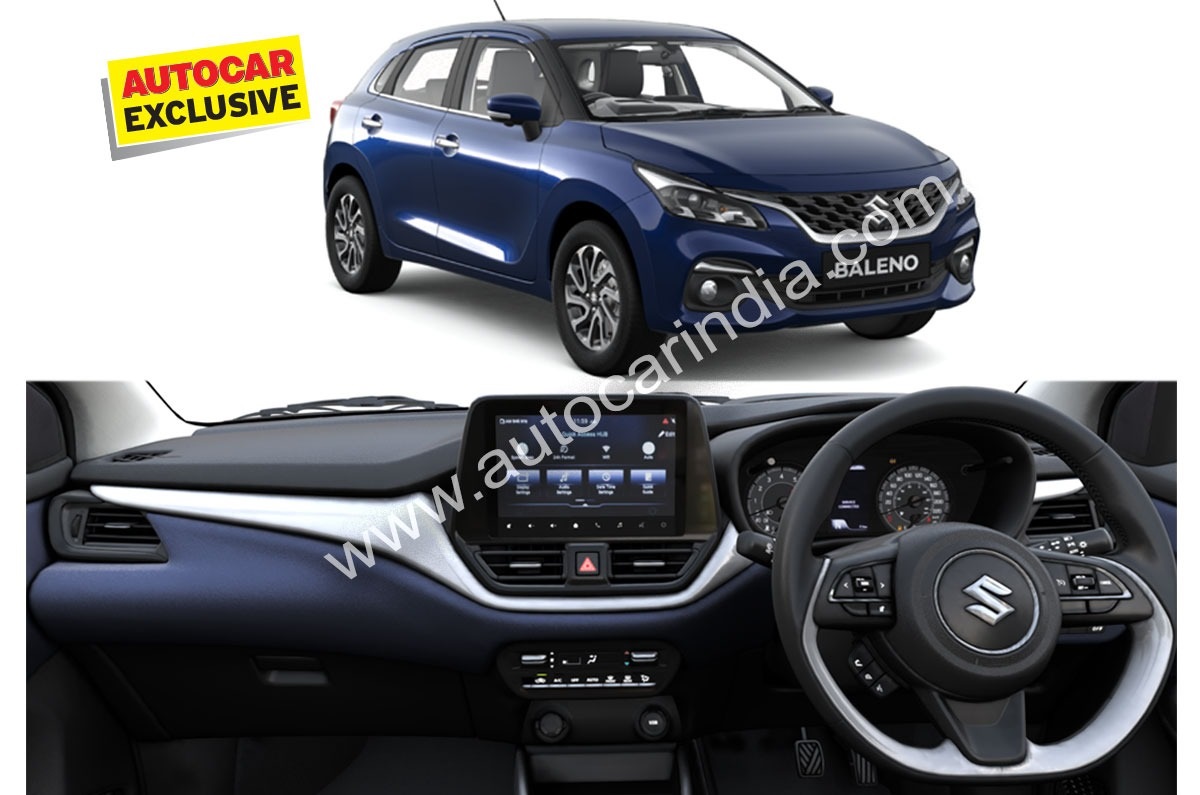 2022 Maruti Suzuki Baleno front and interior
