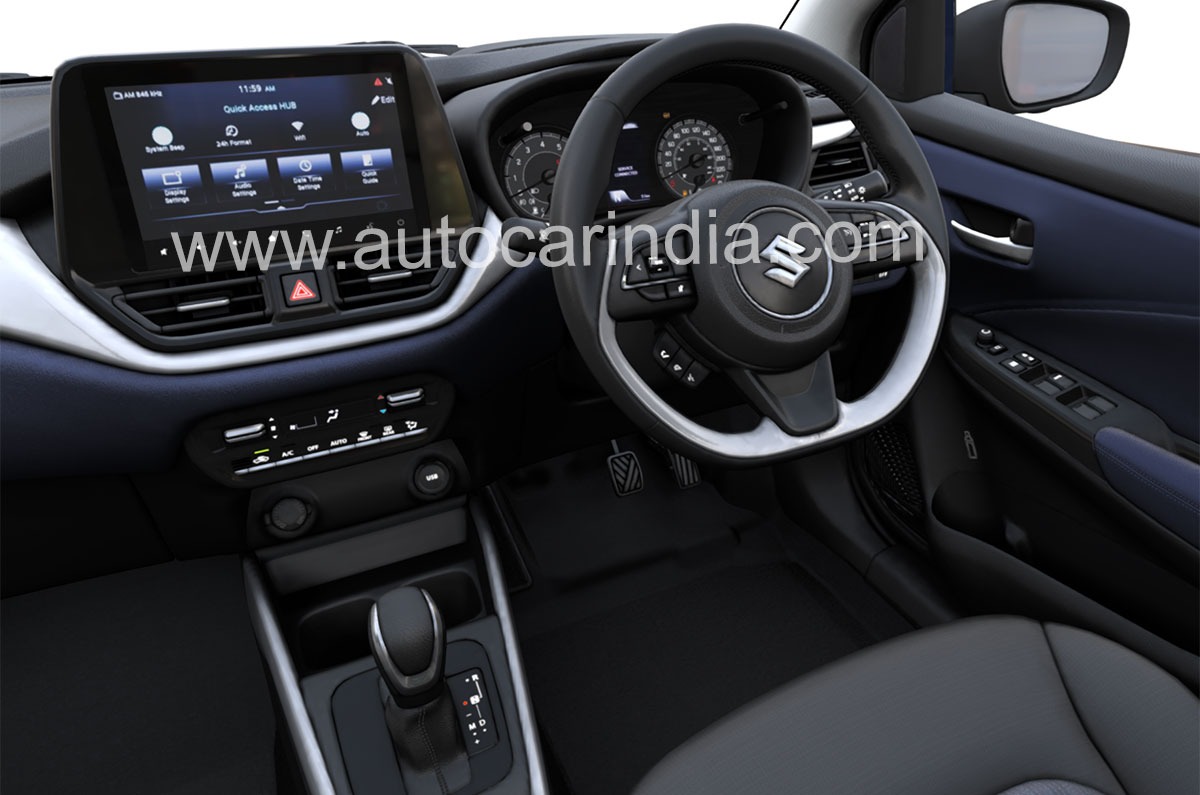 2022 Maruti Suzuki Baleno interior