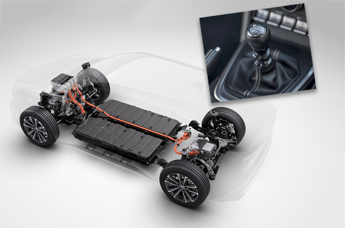 Toyota bZ4X electric powertrain