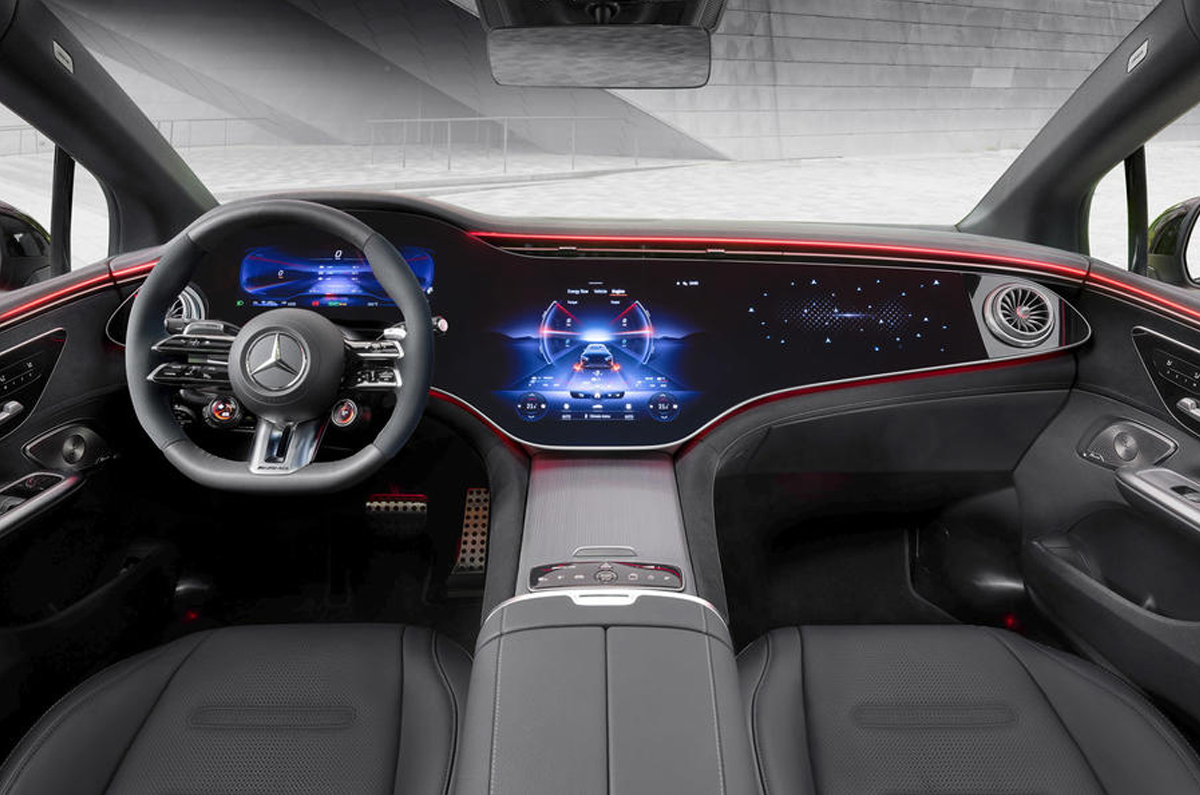 Mercedes-AMG EQE 53 interior