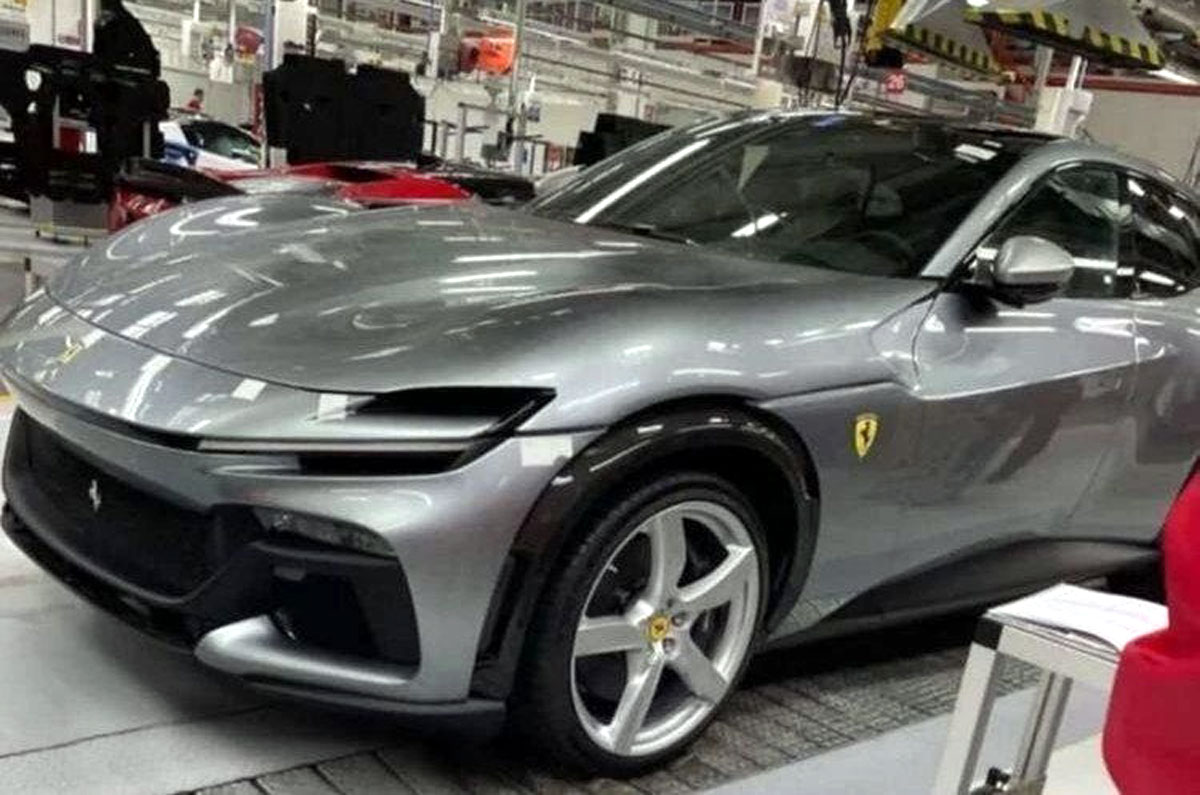 Ferrari SUV front