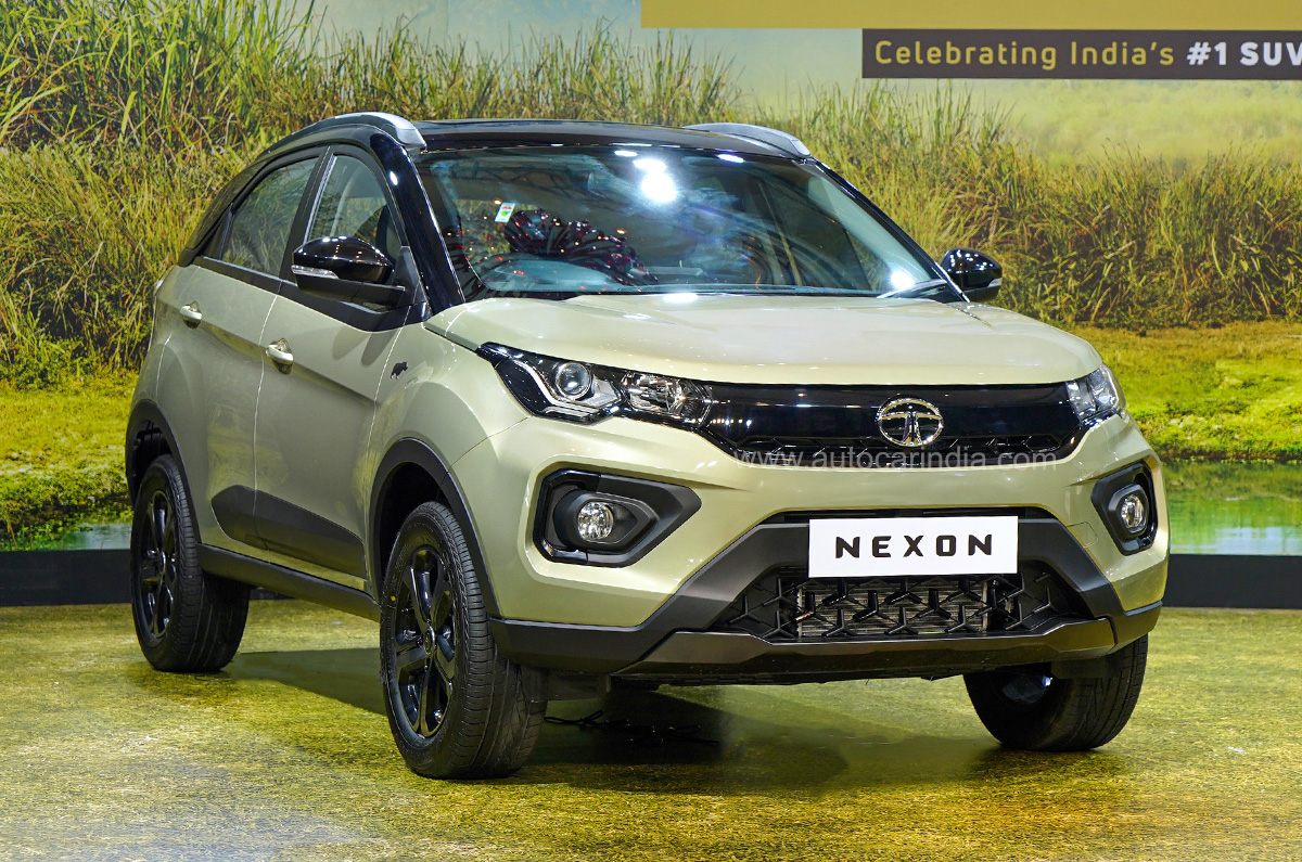 Tata Nexon Kaziranga Edition front