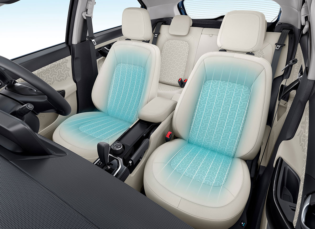 Tata Nexon cooled seats
