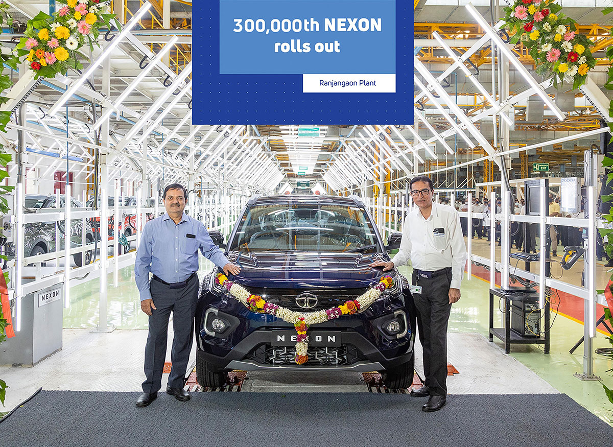 Tata Nexon milestone.