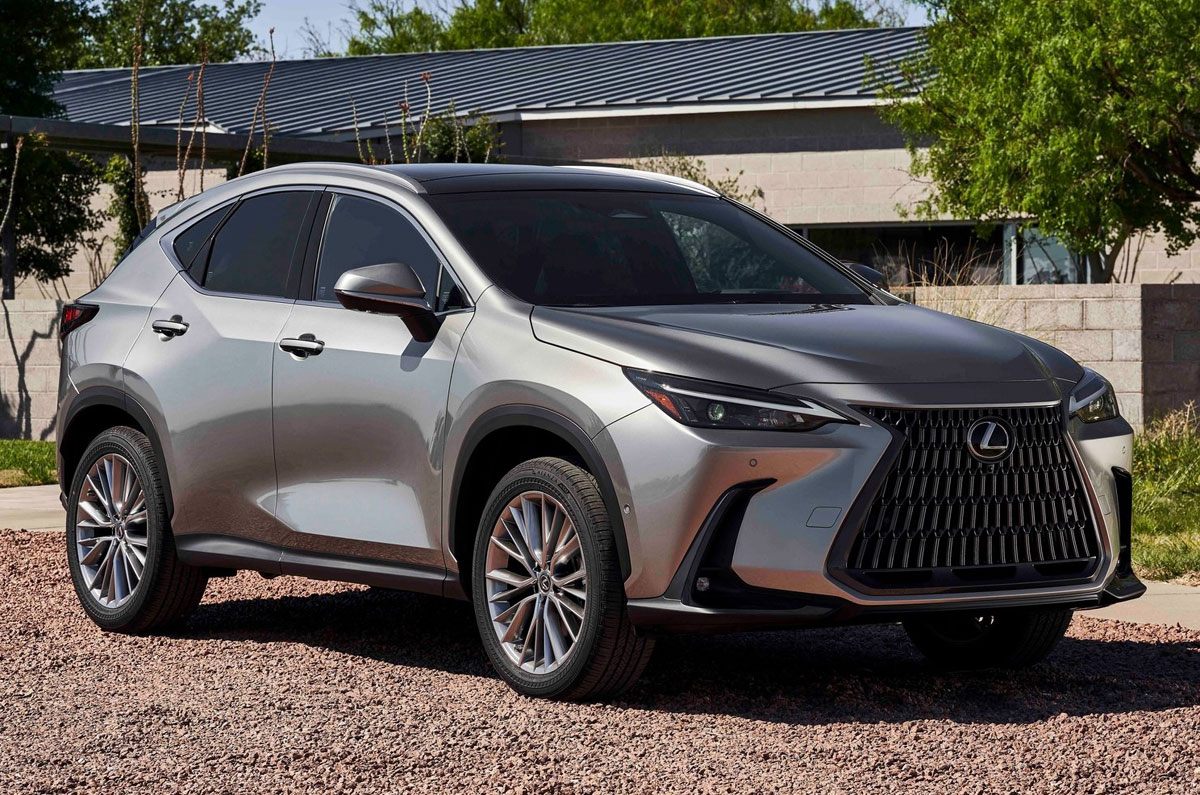 2022 Lexus NX 350h front