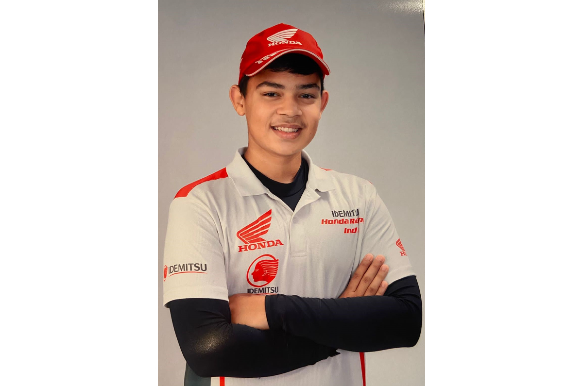 Kavin Quintal Honda Racing India 