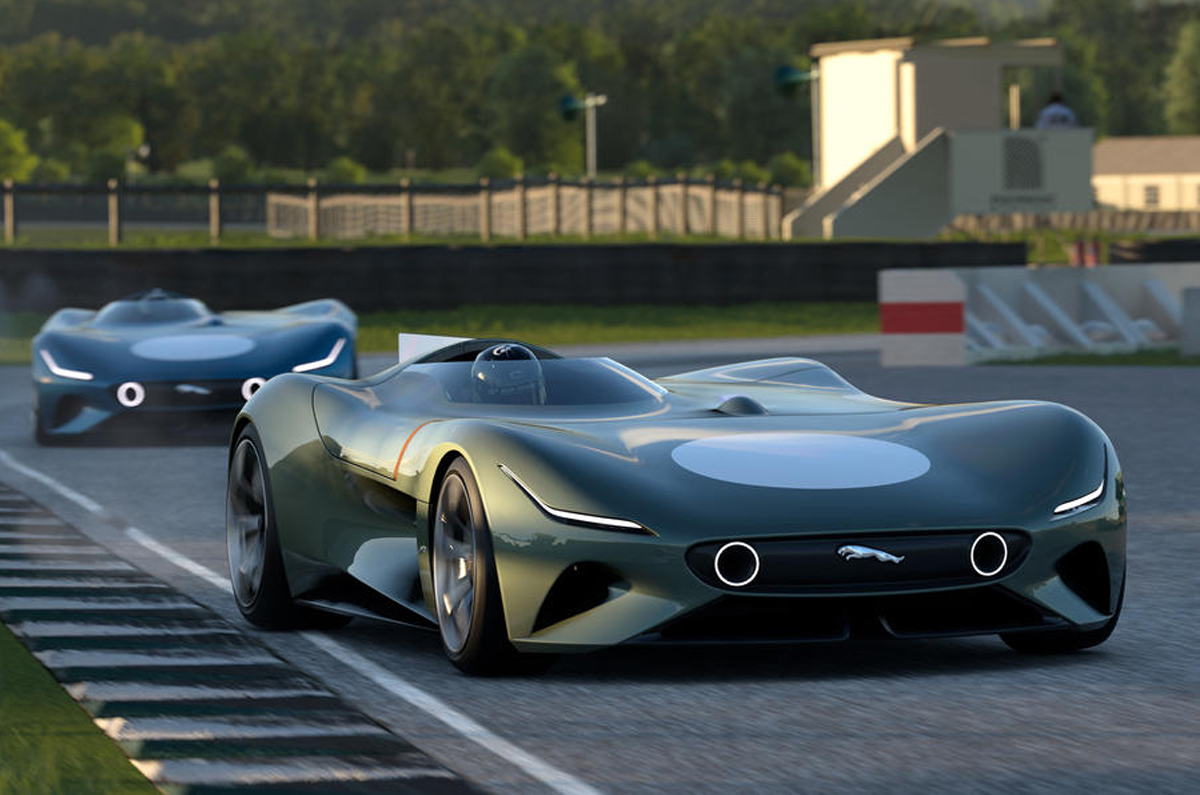 Jaguar Vision Gran Turismo concept roadster revealed