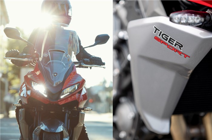 Triumph Tiger Sport 660 headlight