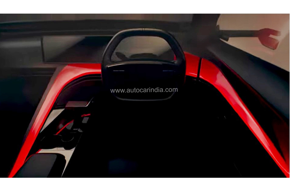 Mahindra Electric SUV interior teaser