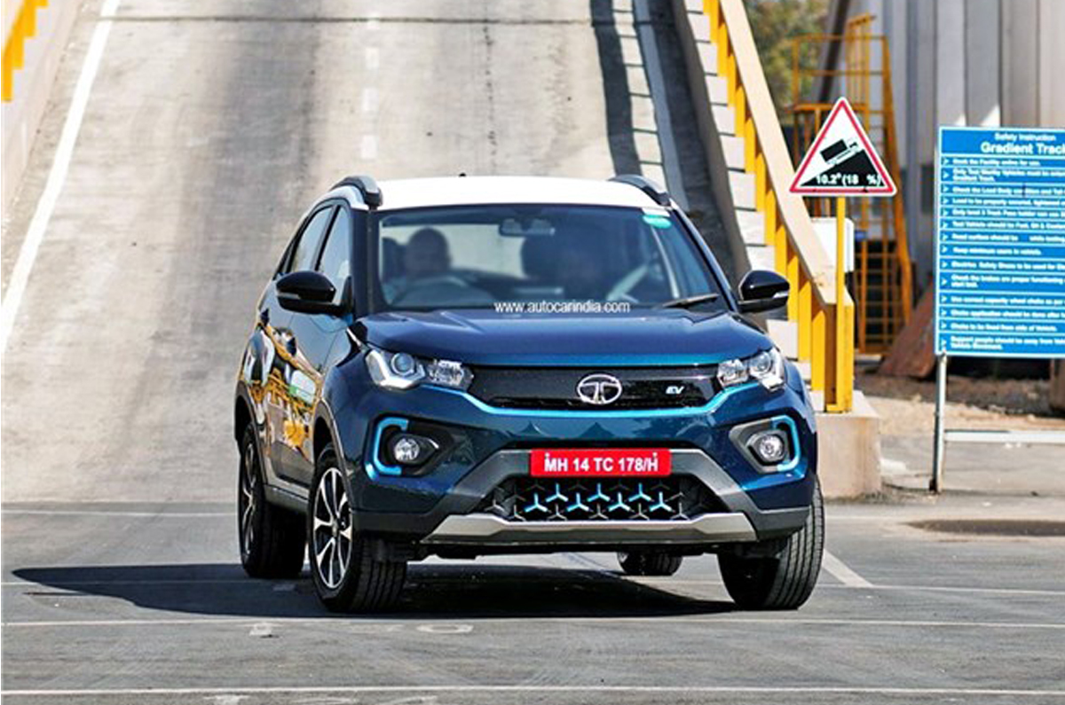 Tata Nexon EV front