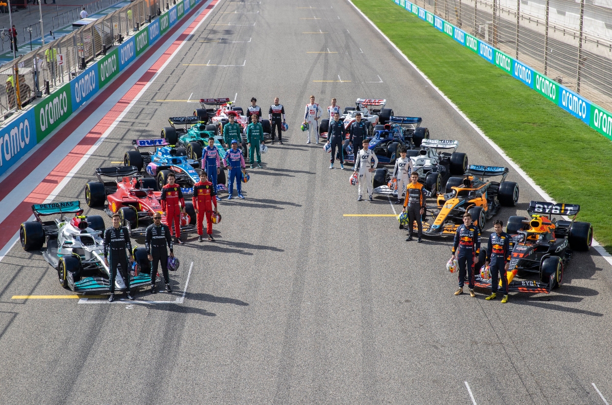 F1 2022 grid