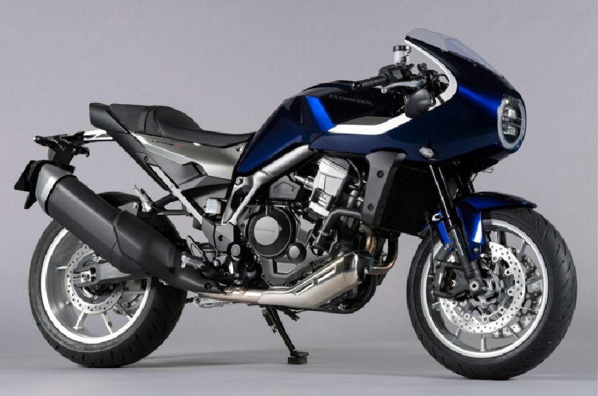 Honda Hawk 11 in Blue.