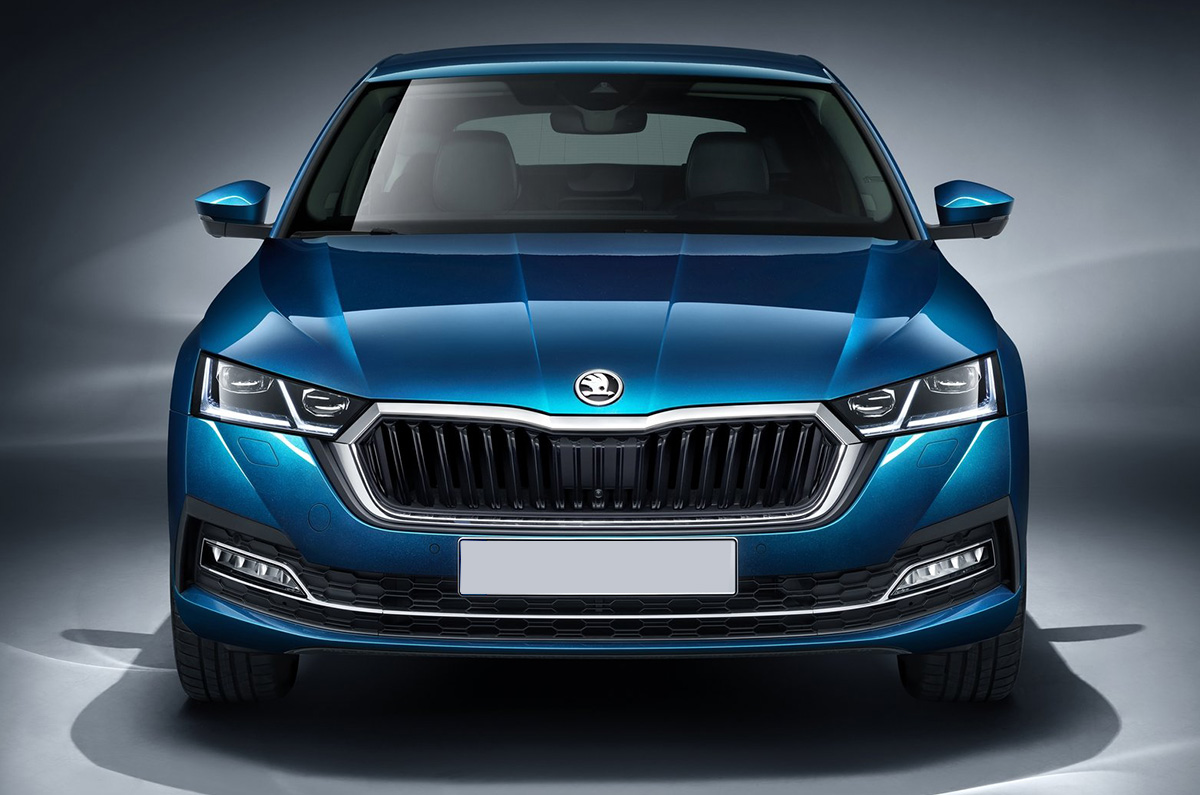 2022 Skoda Octavia front  