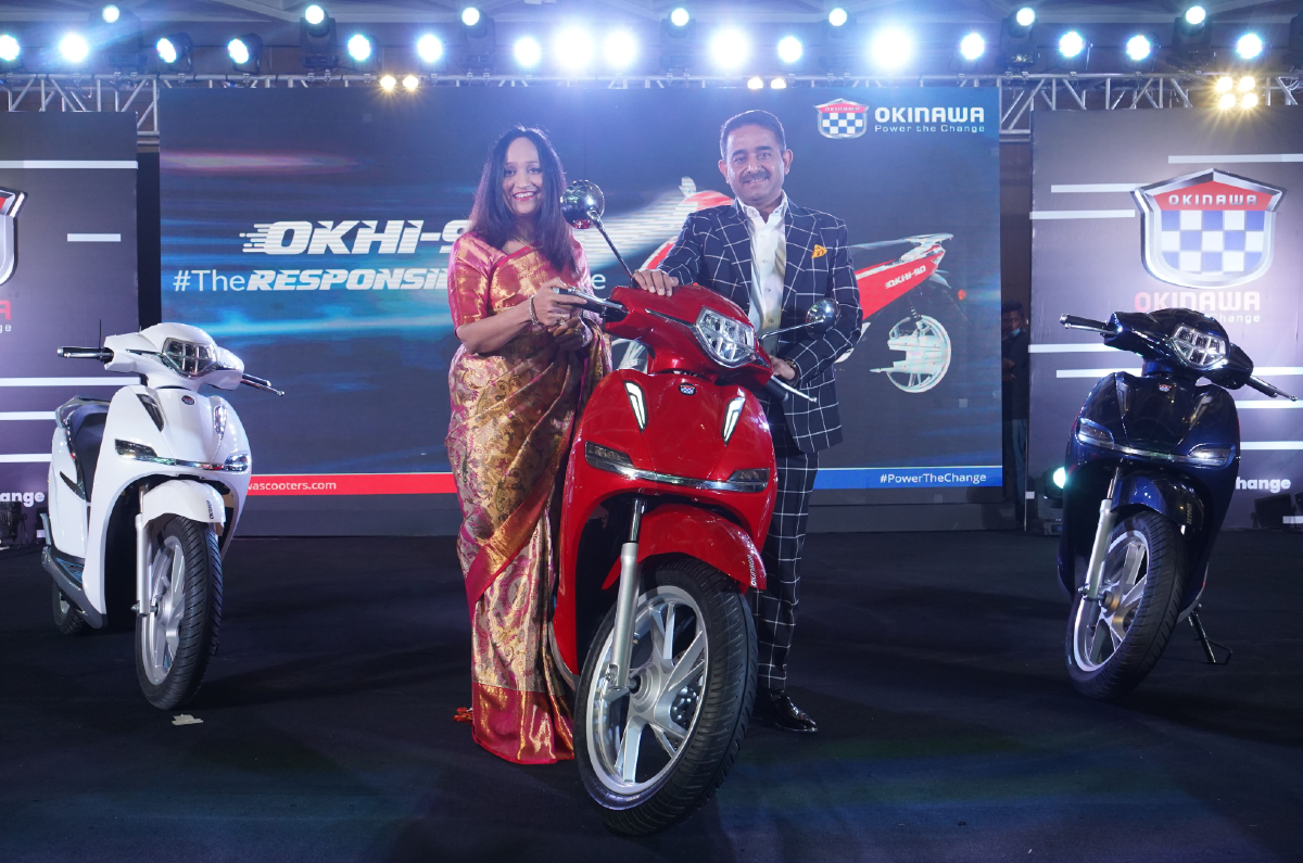 Okinawa Okhi-90 electric scooter launched at Rs 1.21 lakh