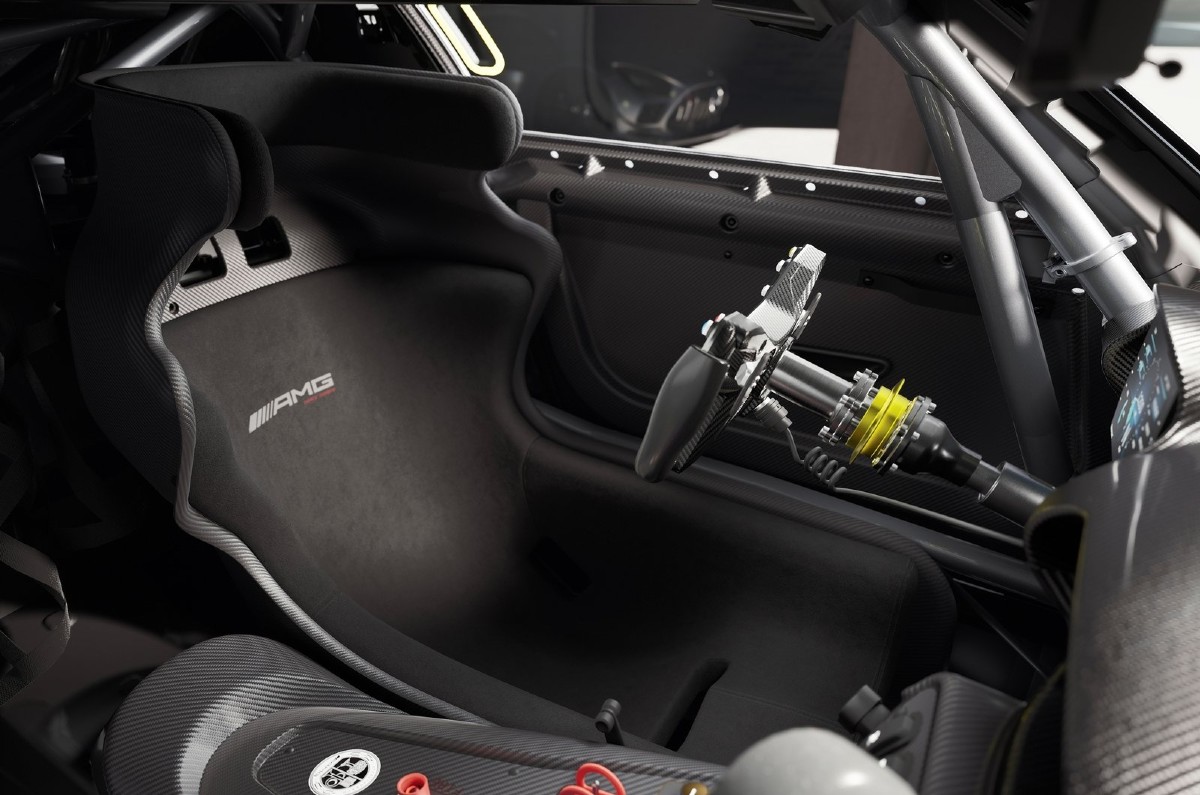 Mercedes-AMG GT Track Series interior