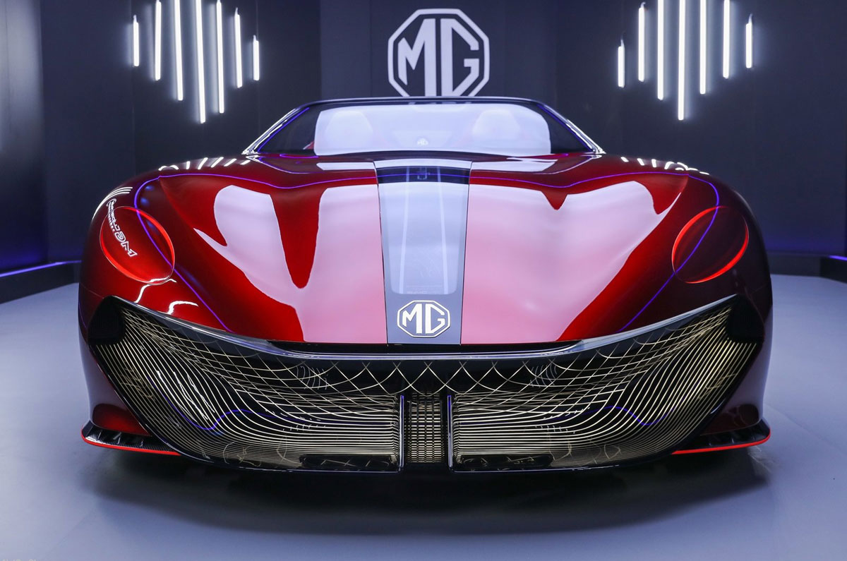 MG Cyberster Concept front