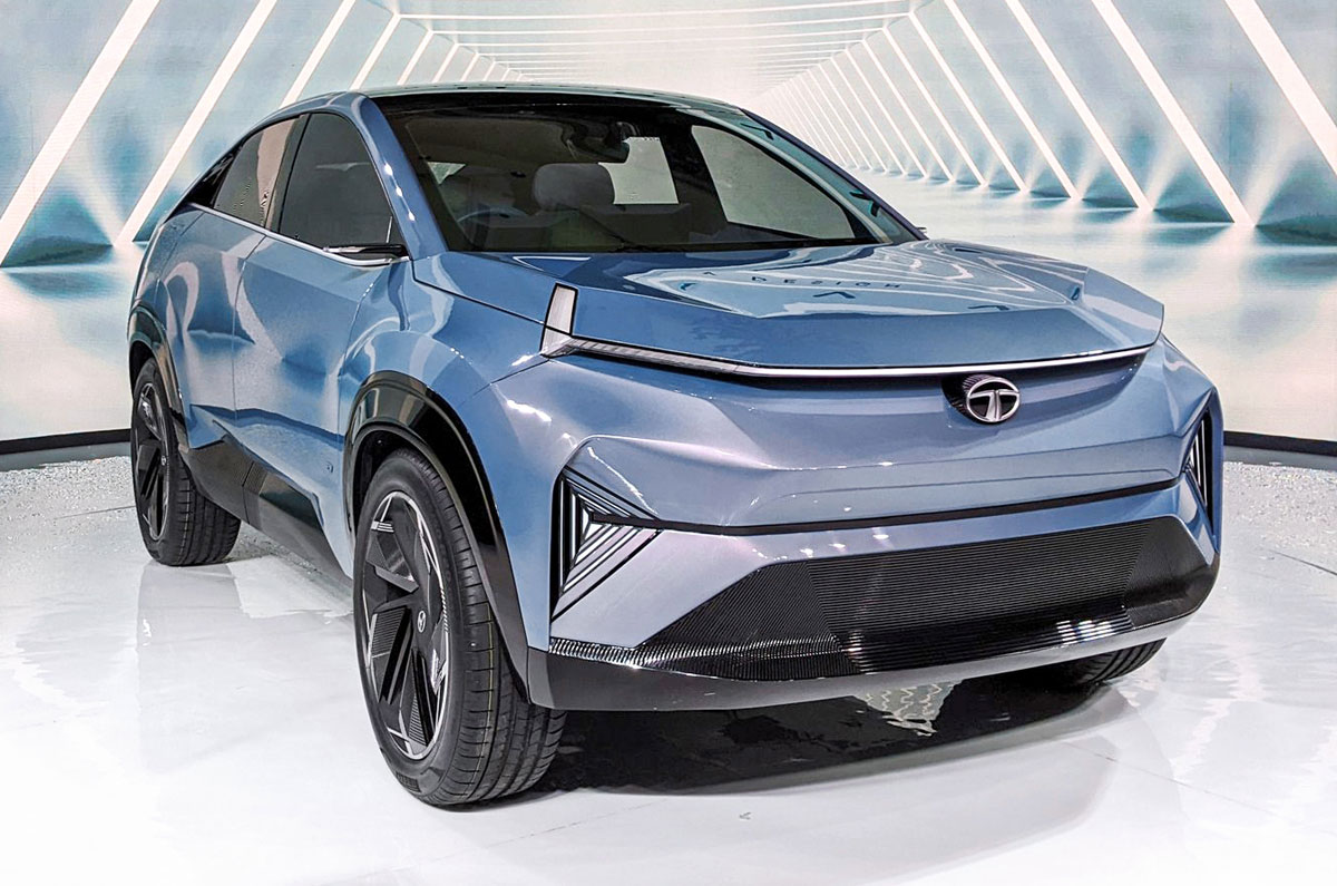 Tata Curvv EV concept unveiled; previews future midsize SUV