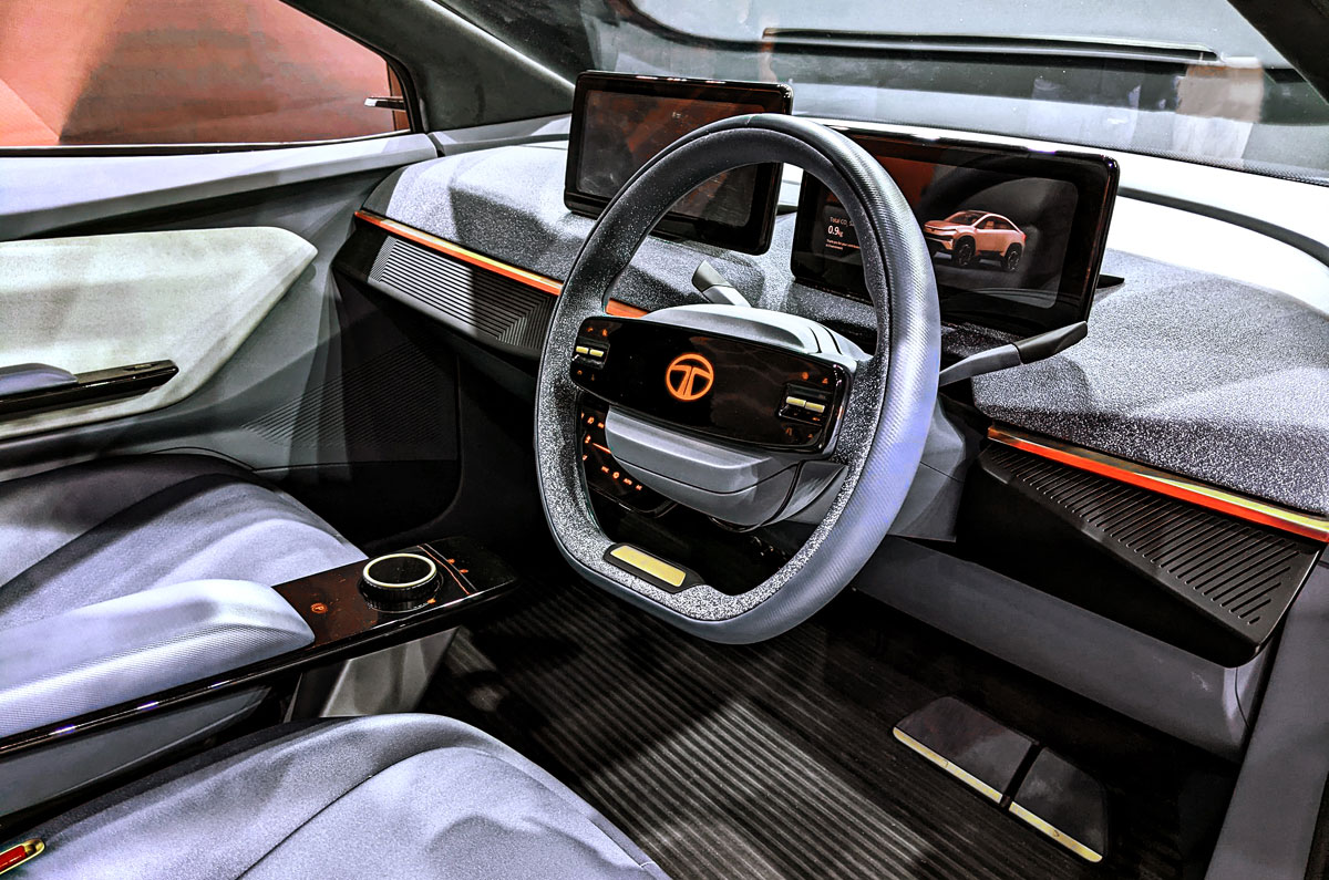 Tata Curvv concept interior