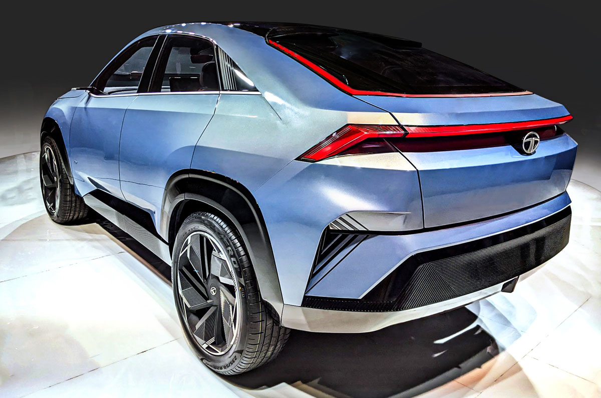 Tata Curvv concept rear