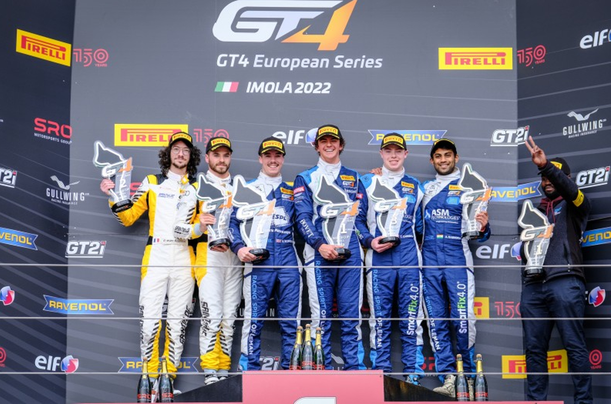 2022 GT4 European Series Round 1, Imola, podium