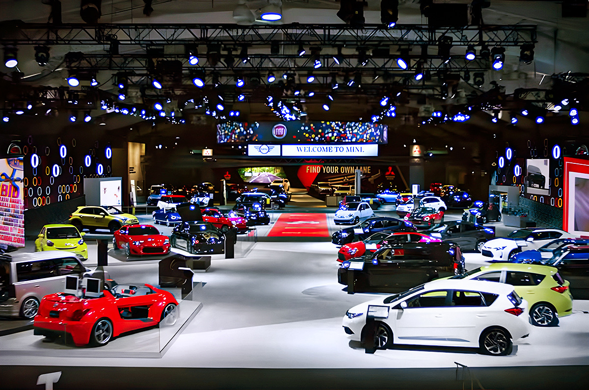 New Your Auto Show floor shot