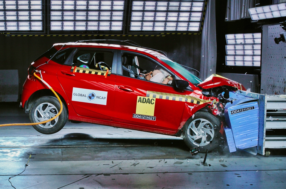 Hyundai i20 GNCAP crash test 