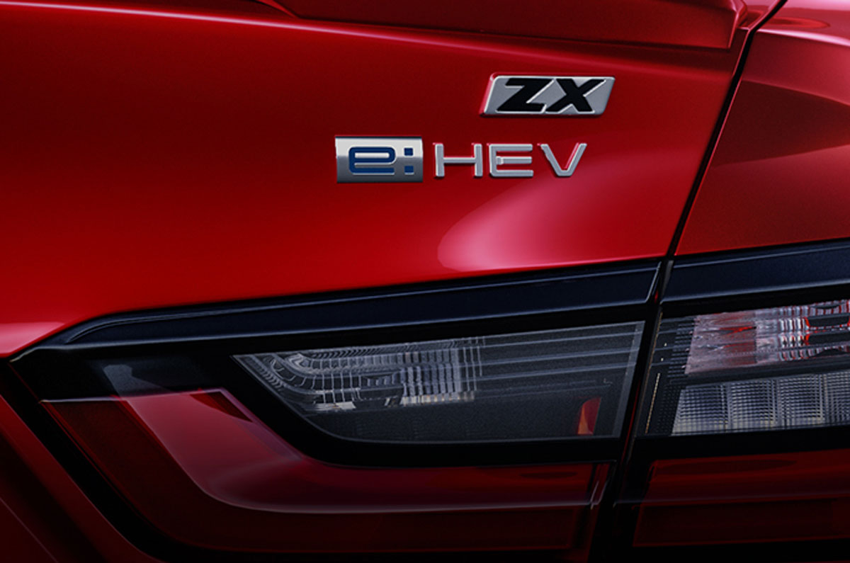 Honda City Hybrid badge 