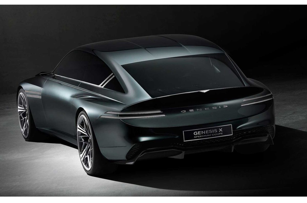 Genesis Speedium concept rear quarter