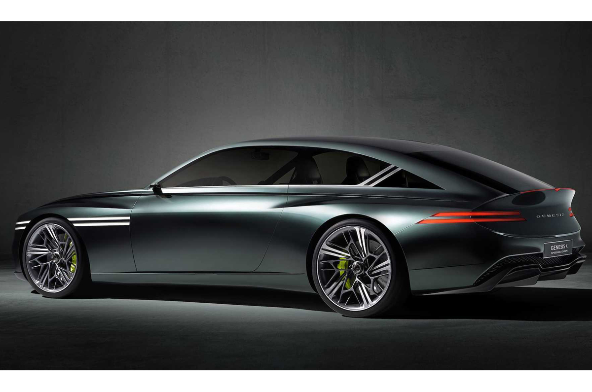 Genesis Speedium concept rear quarter 