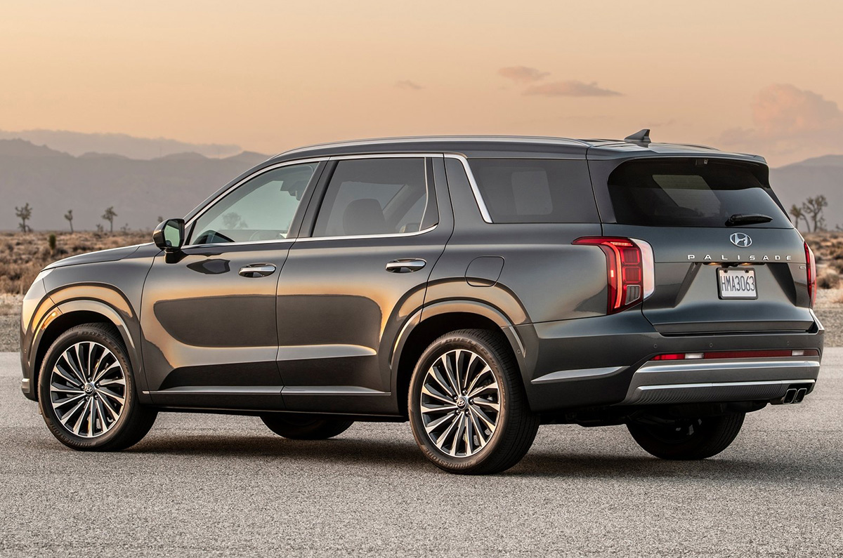 2022 Hyundai Palisade facelift rear