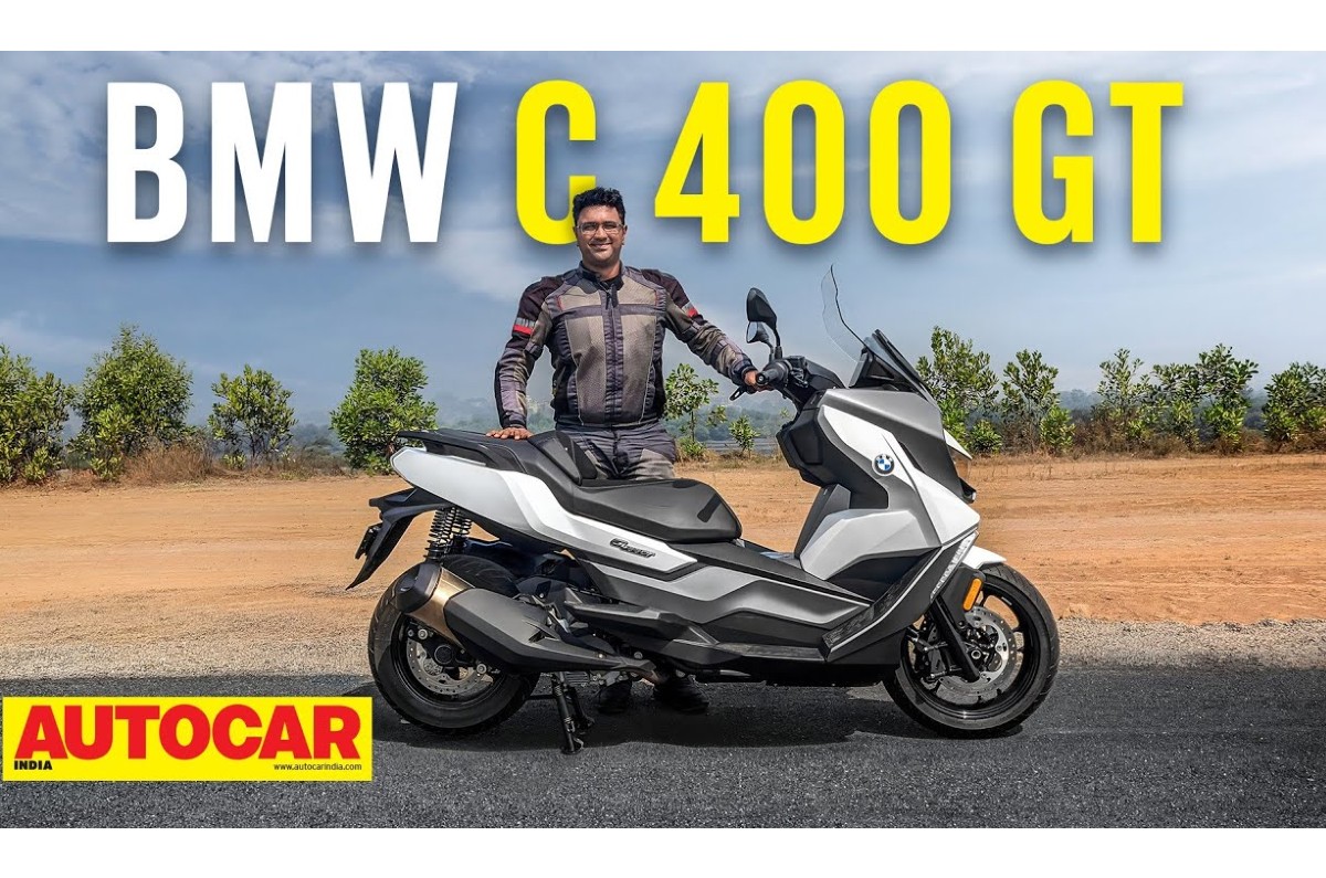 BMW C 400 GT video review