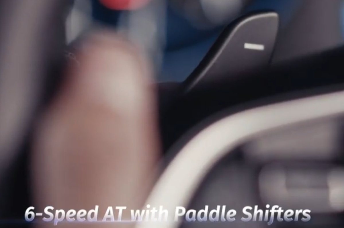 2022 Maruti Suzuki XL6 paddle shifters