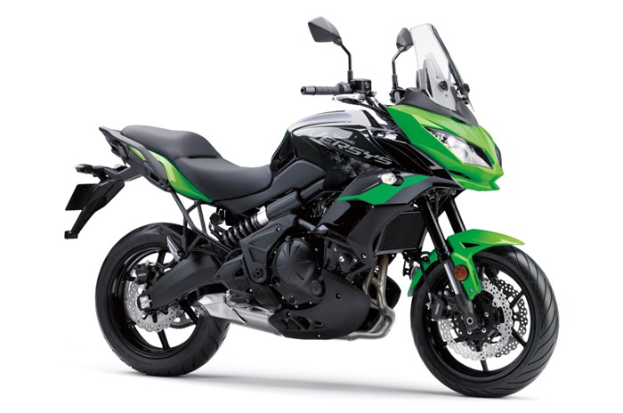 Kawasaki Versys 650 front three-quarter view