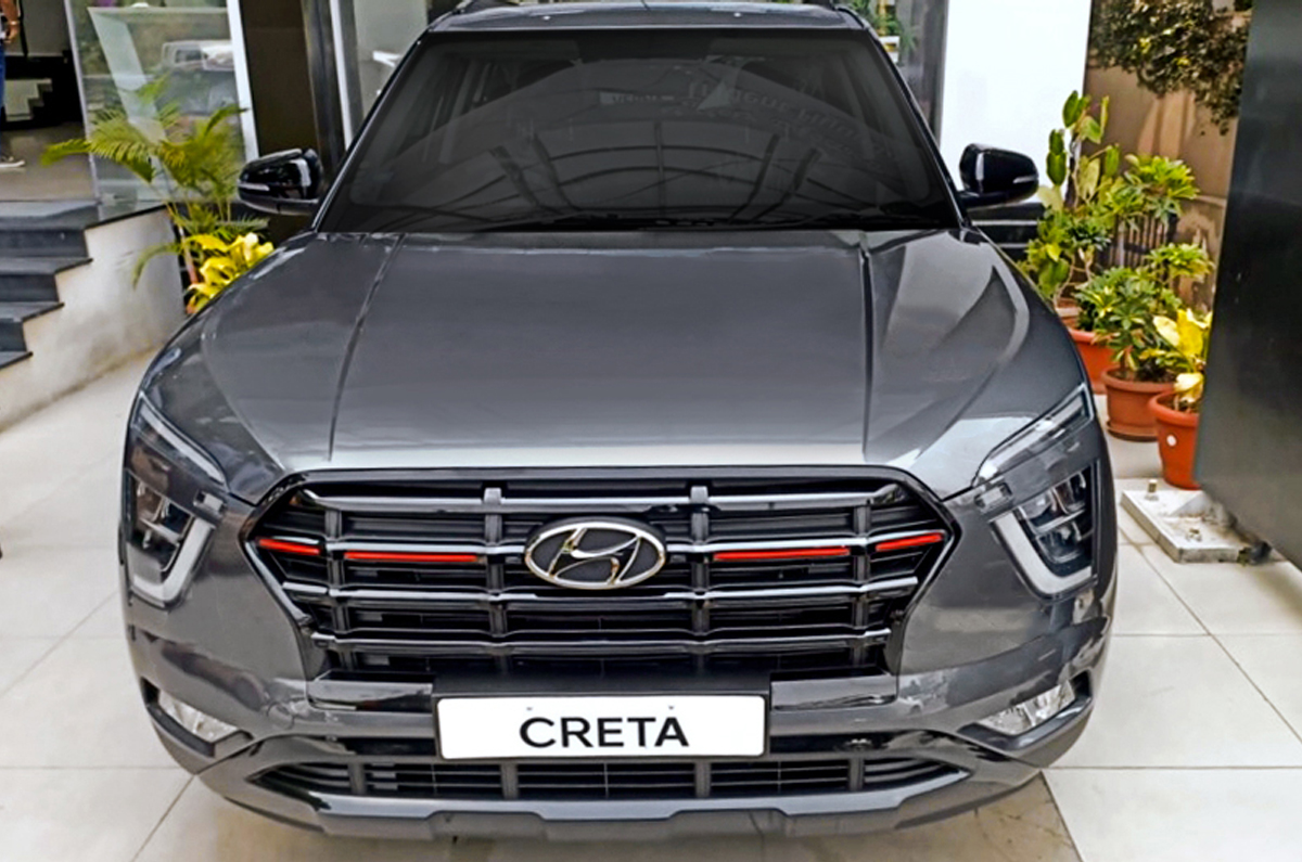 Hyundai Creta Knight Edition front
