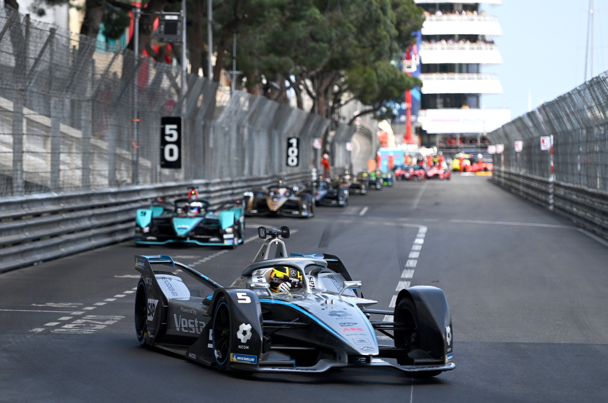 Stoffel Vandoorne, winner of the 2022 Formula E Monaco E-Prix