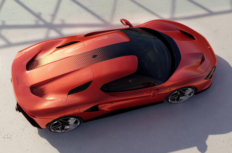 Ferrari SP48 Unica top rear