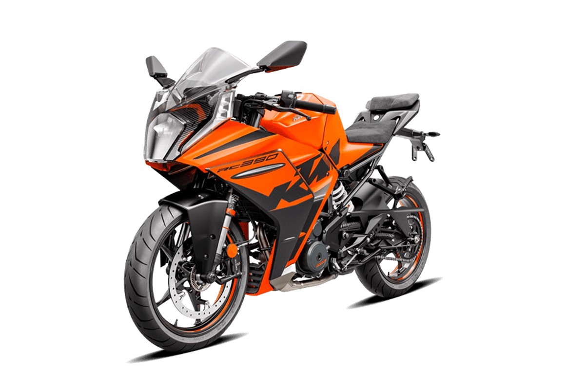 2022 KTM RC 390 front image
