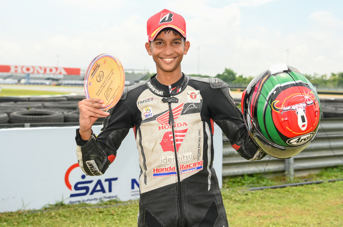 Sarthak Chavan becomes first Indian on Thai Talent Cup podium